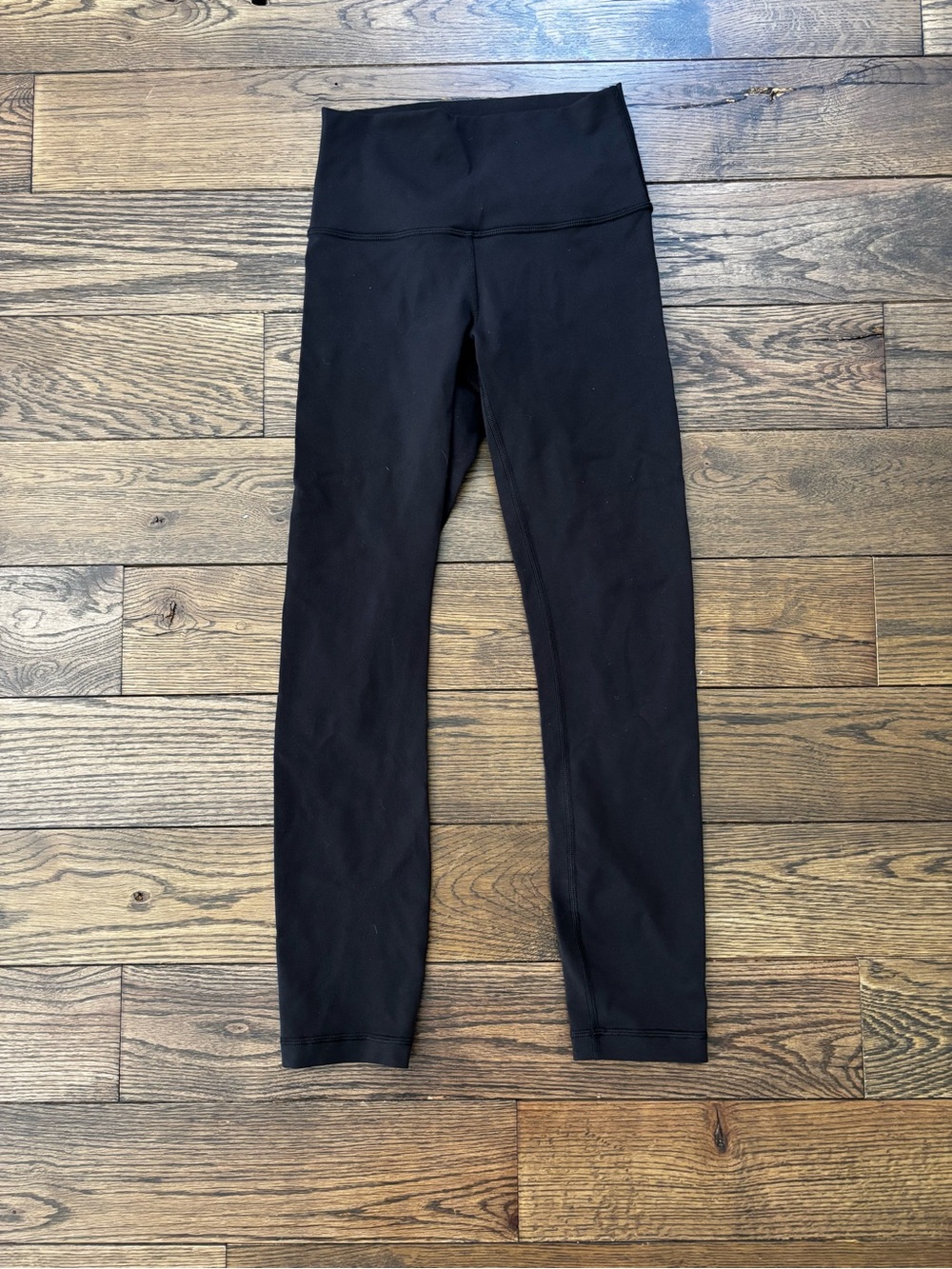 lululemon athletica Black Wunder Under High-Rise Leggings